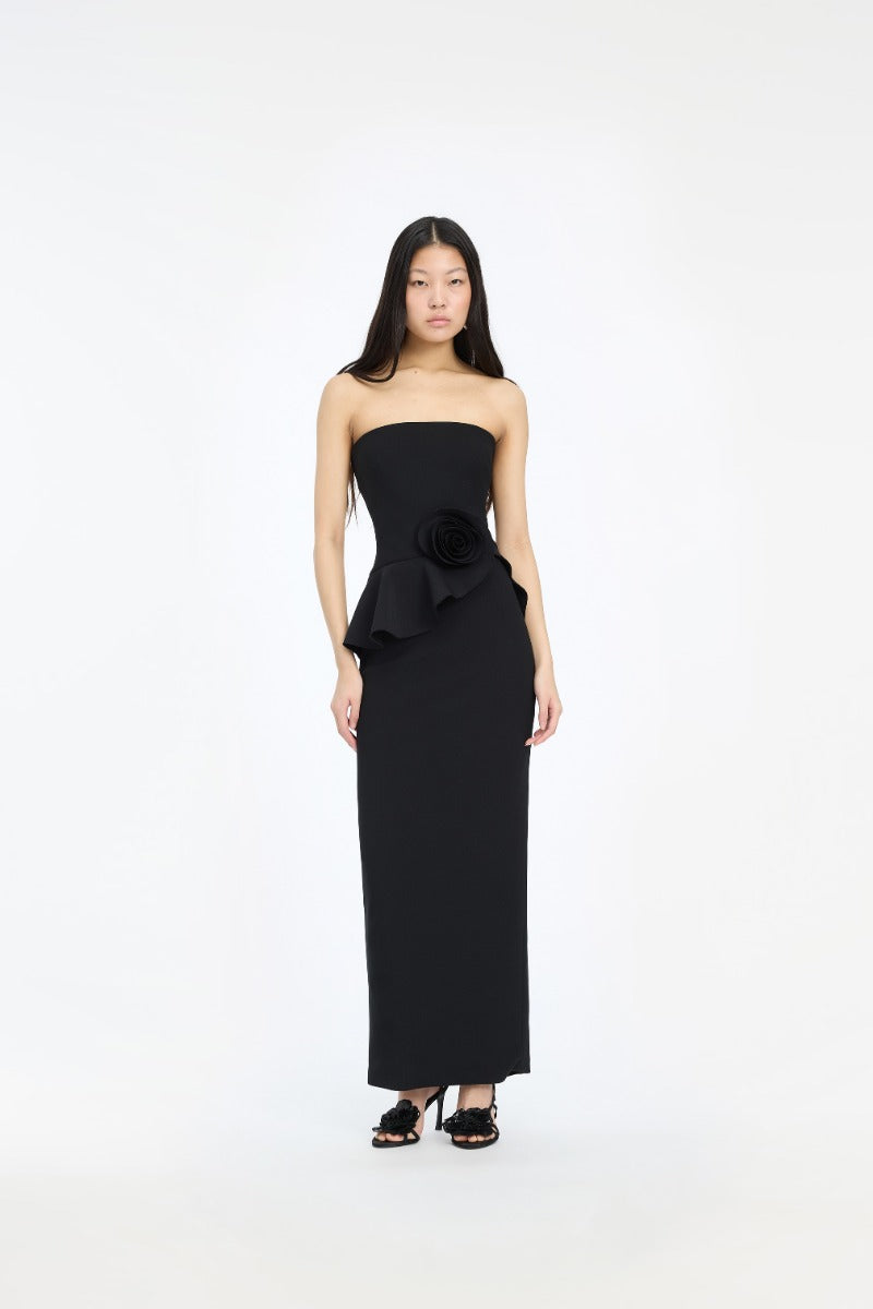 Rotate - Flower Strapless Dress