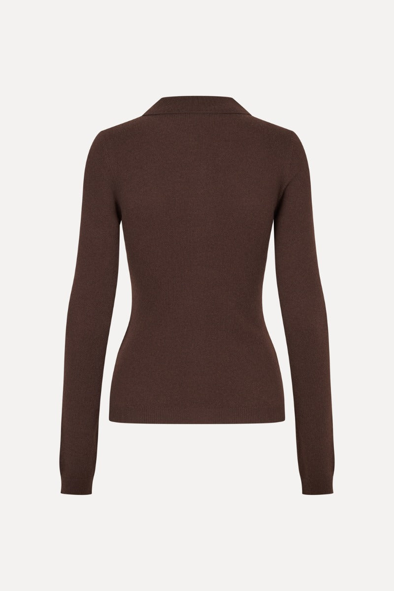 Rotate - Knitted Polo Top