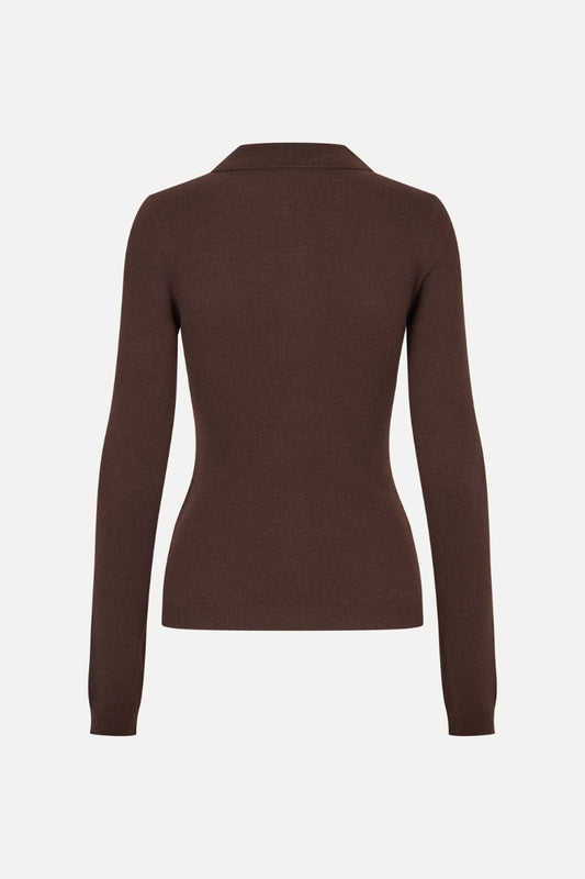 Rotate - Knitted Polo Top