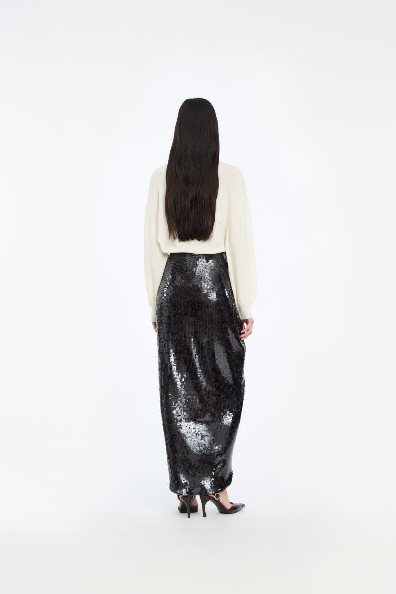 Rotate - Sequins Knot Skirt