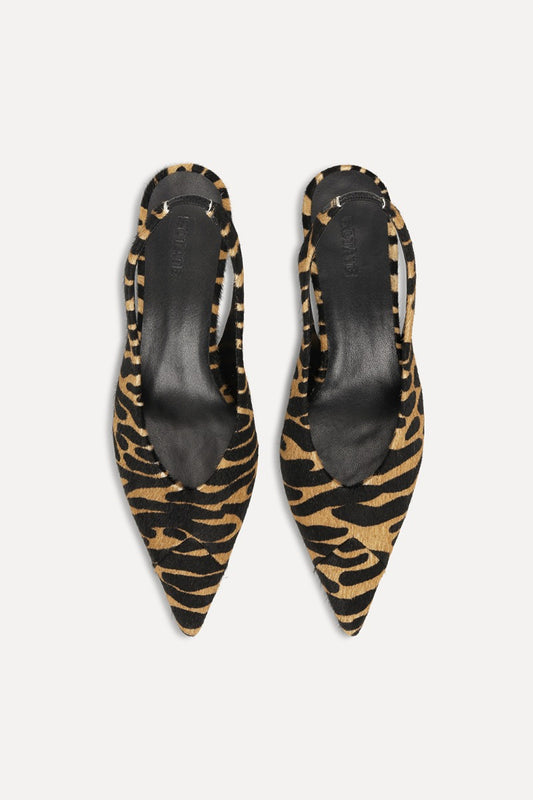 Rotate - Printed Slingback Pump