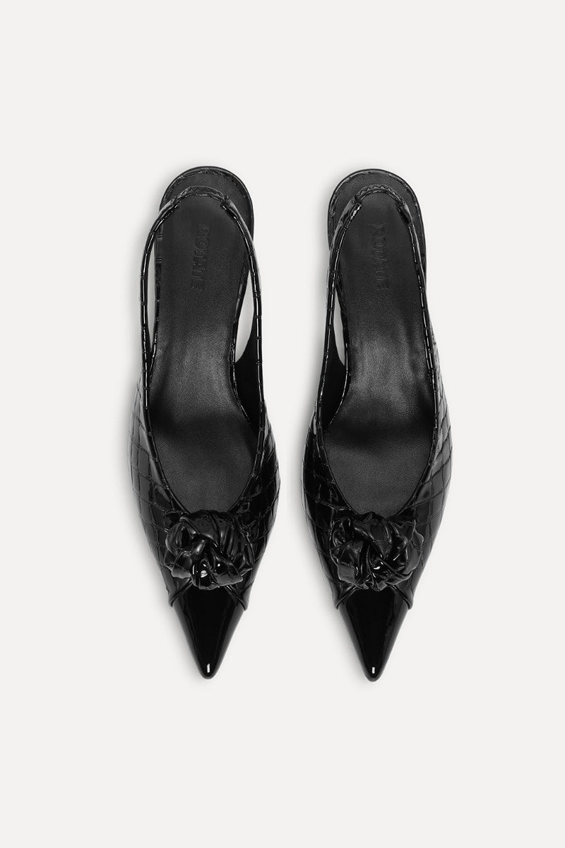 Rotate - Slingback Pump Leather