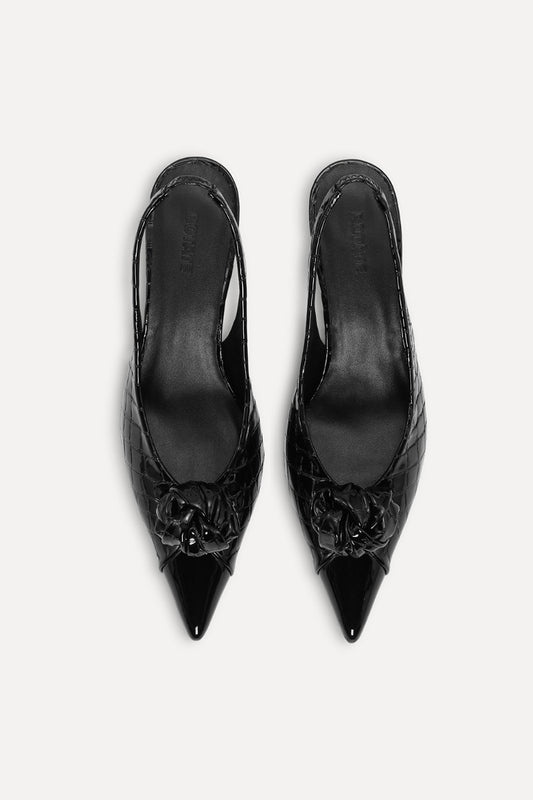 Rotate - Slingback Pump Leather