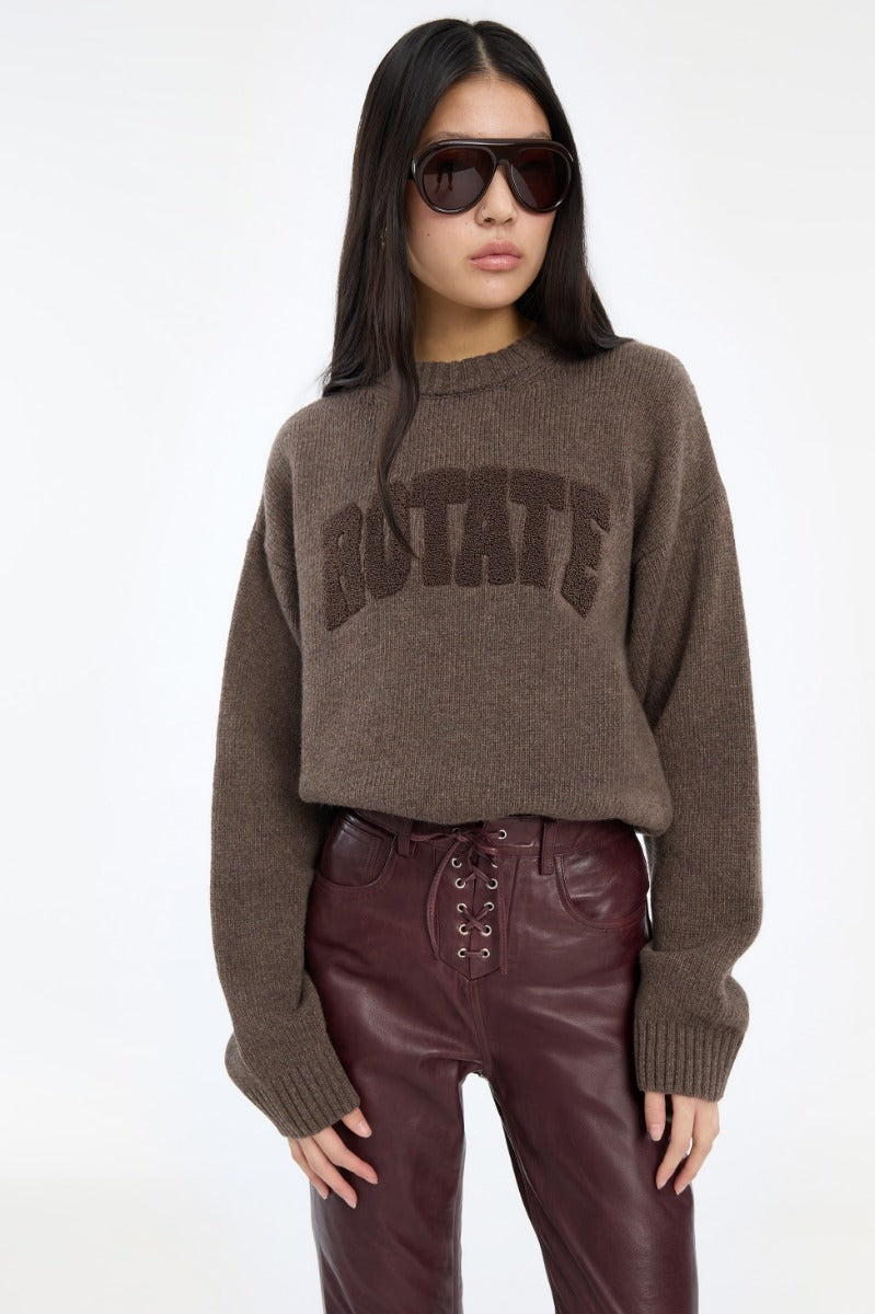 Rotate - Crewneck Sweater Wo