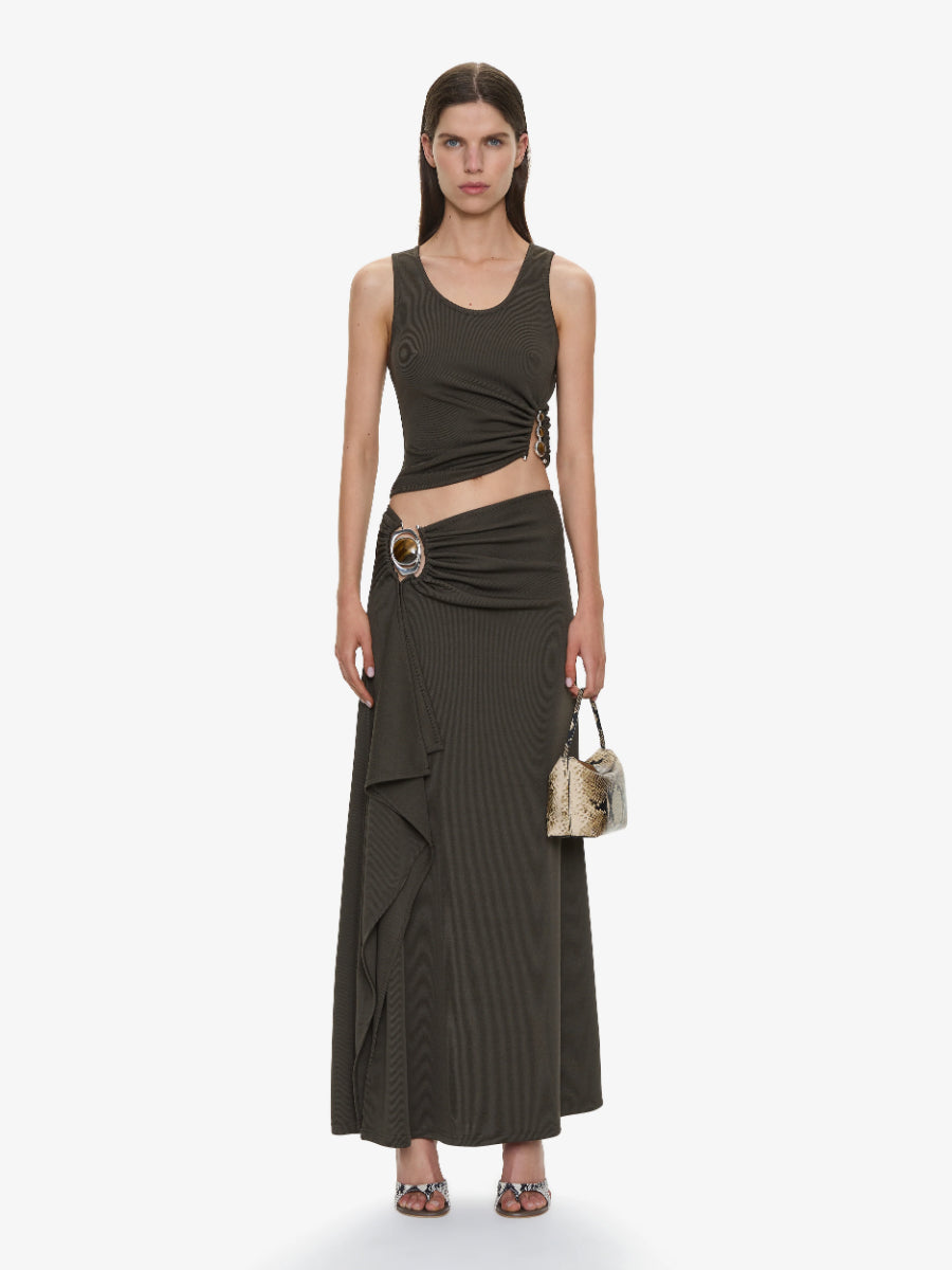 Christopher Esber - Crystal Cascade Skirt