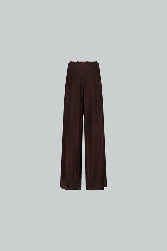 Daname - Sandy Flared Satin Pants