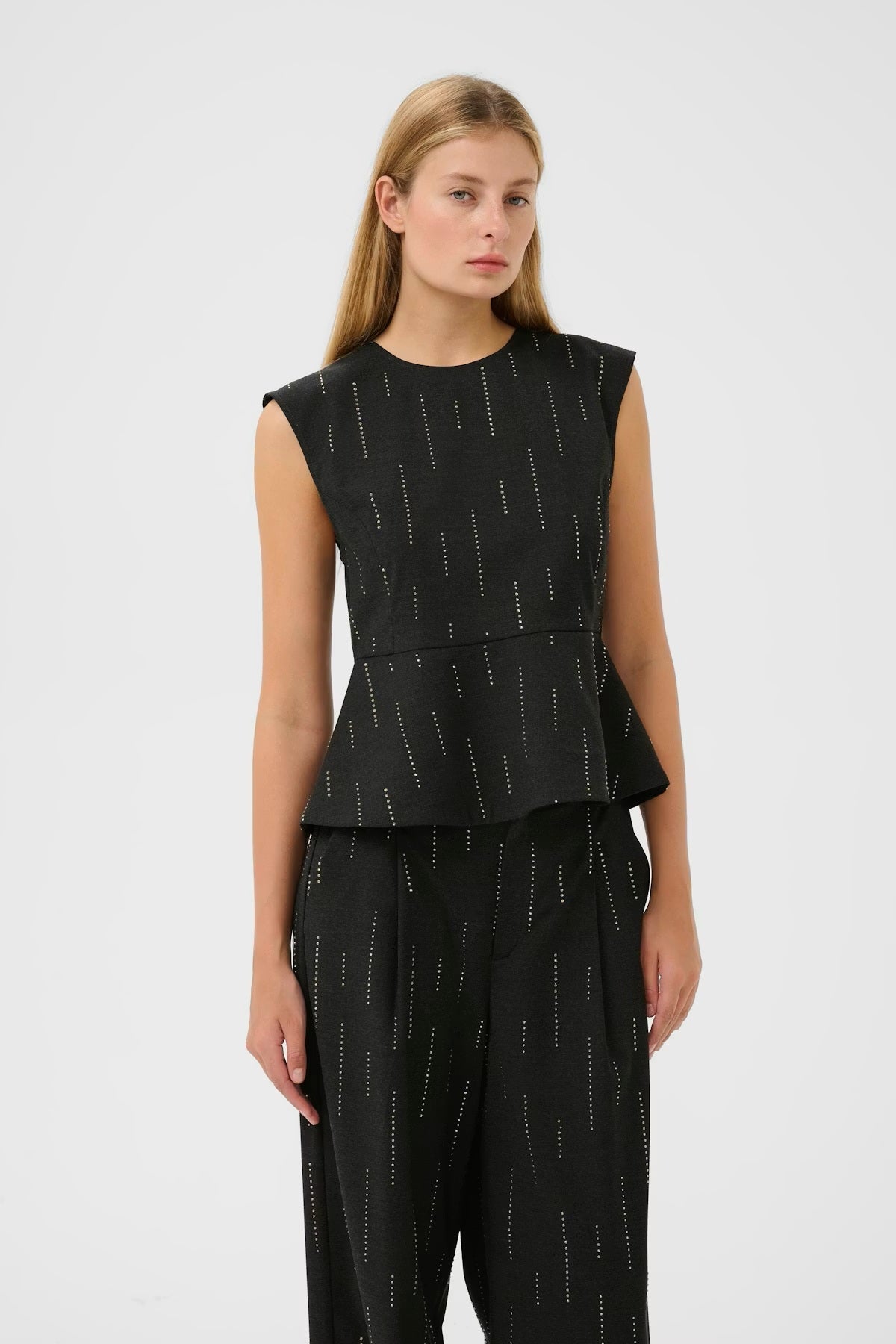 Gestuz Top - Gzadira Peplum Top