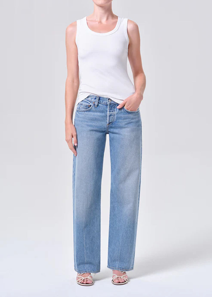 Agolde - Low Rise Loose Jeans Co