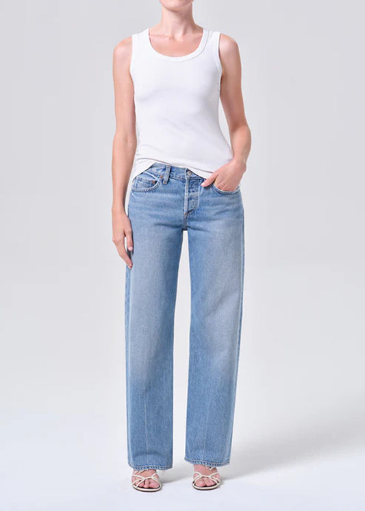 Agolde - Low Rise Loose Jeans Co