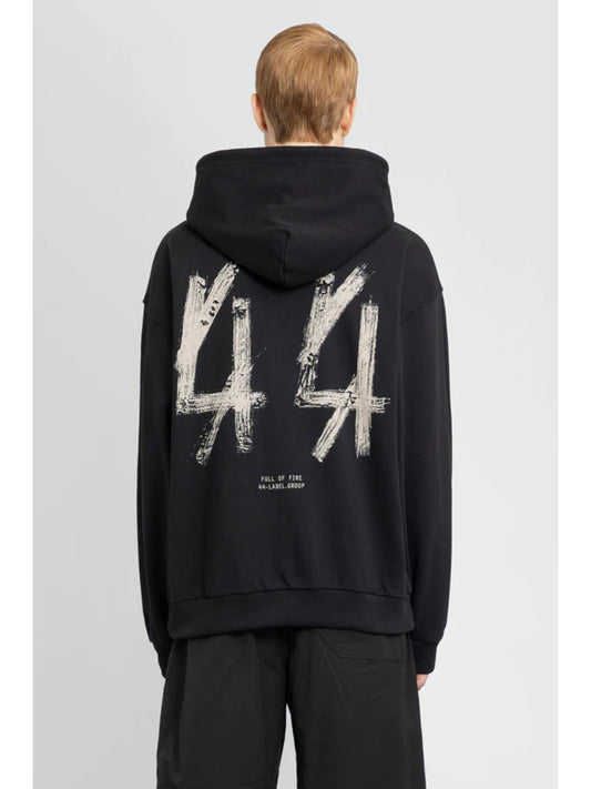 44 LABEL GROUP - 44 SCRATCHED HOODIE