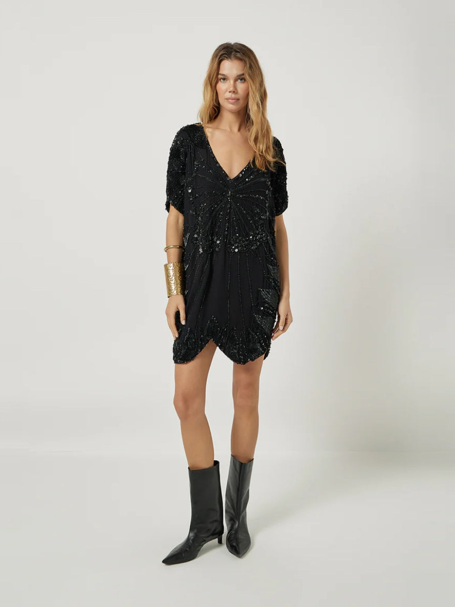 Scarlet Poppies Dress - Cleo Dress Vi