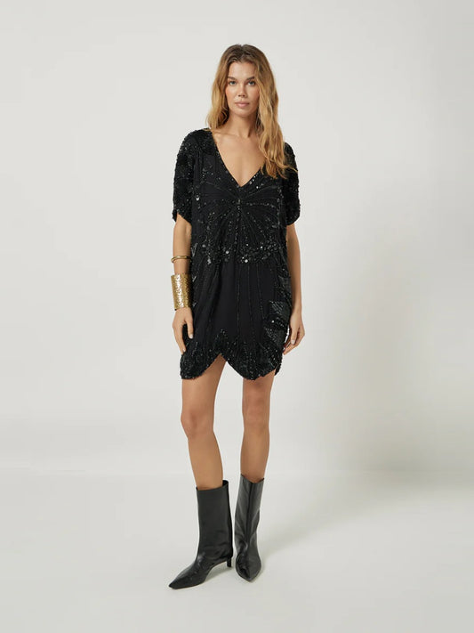 Scarlet Poppies Dress - Cleo Dress Vi