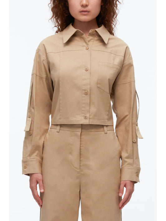 PHILLIP LIM - CRPD SHIRT JACKET