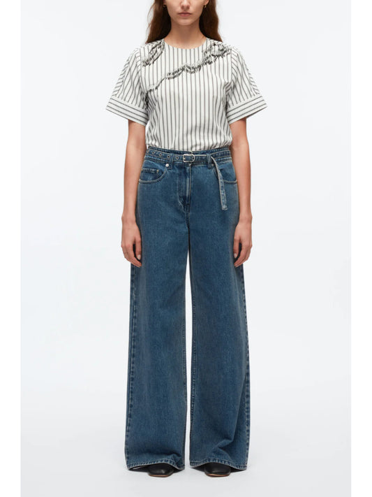PHILLIP LIM - DNM BELTED JEANS