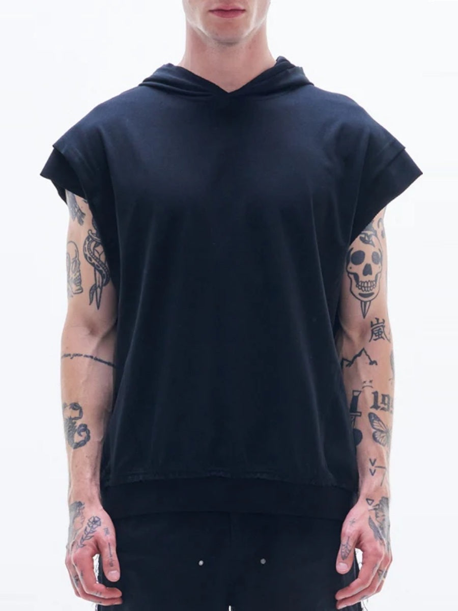 Harrison Wong Hoodie - Sleevless Hoo