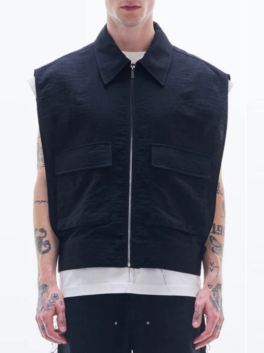 Harrison Wong Waistcoat - Zipper Wais