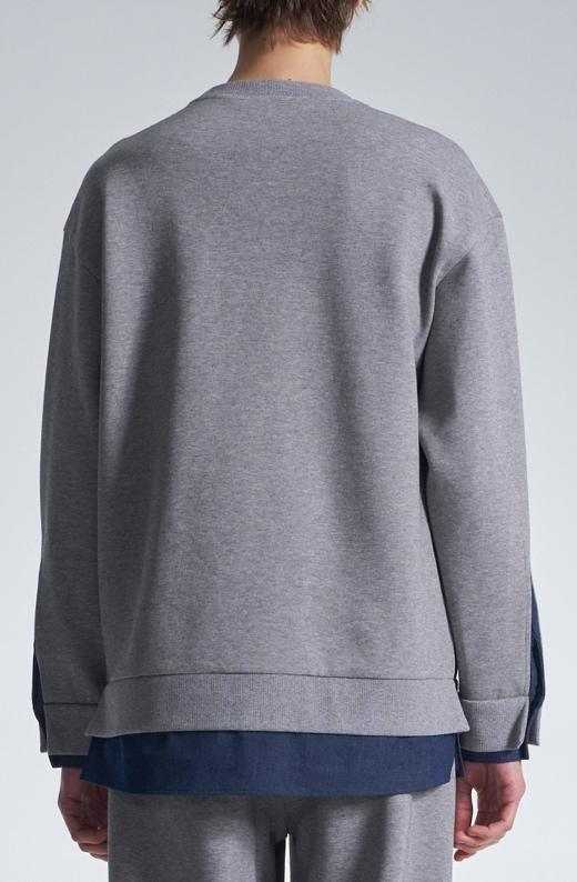 Harrison Wong - Denim Sweatshirt