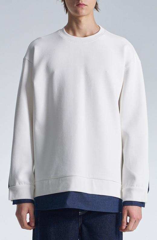 Harrison Wong - Denim Sweatshirt