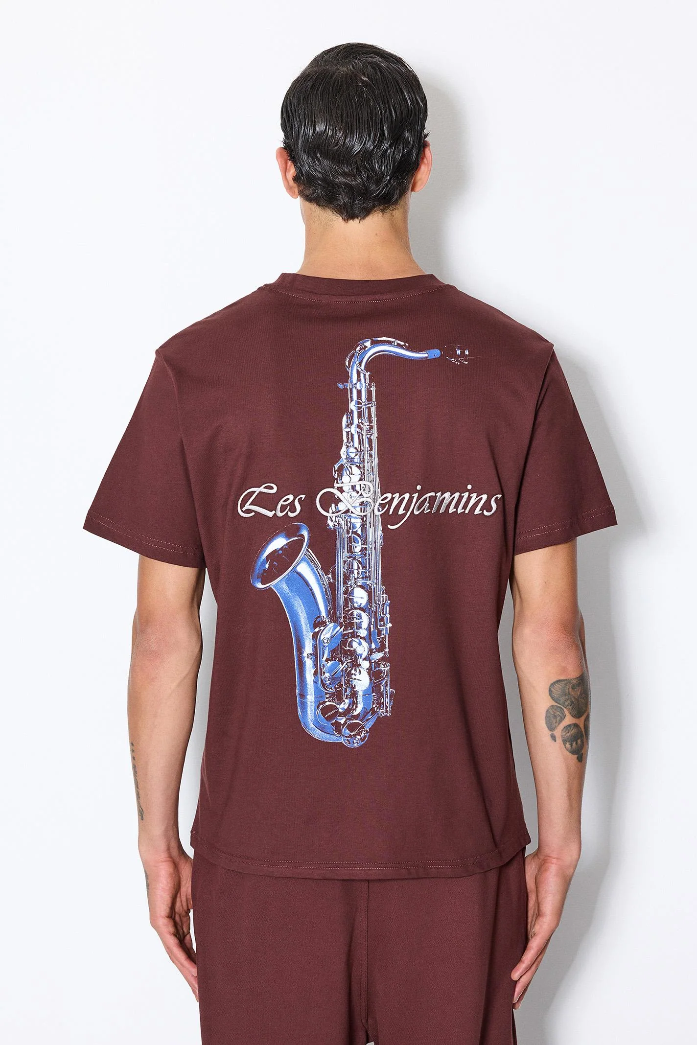 Les Benjamins - Saxofone Print Tee Co