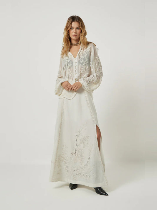 Scarlet Poppies Skirt - Marylene Skirt LiVi