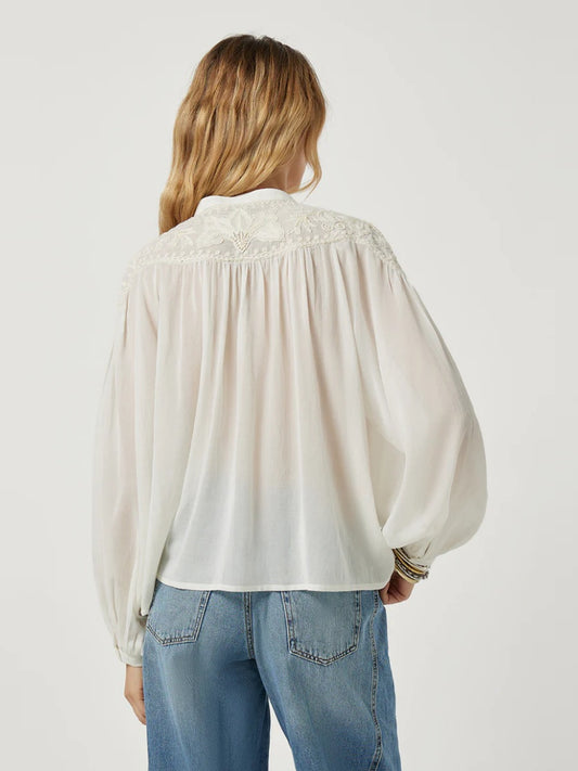 Scarlet Poppies Top - Petronella Top ViCo