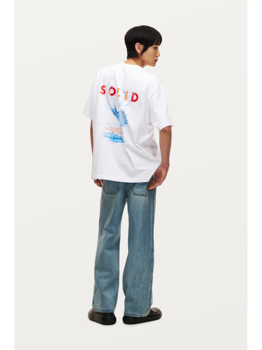 SOLID HOMME - T-SHIRT COT