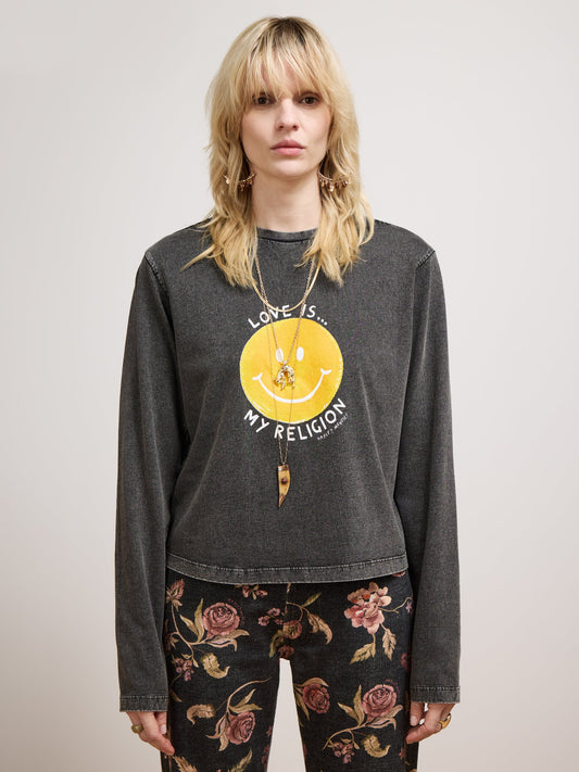 Hayley Menzies - Smiley Love LS Tee