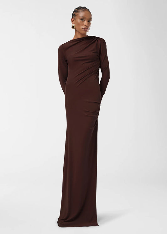 The Andamane - Sophie Open Back Dress PlEa