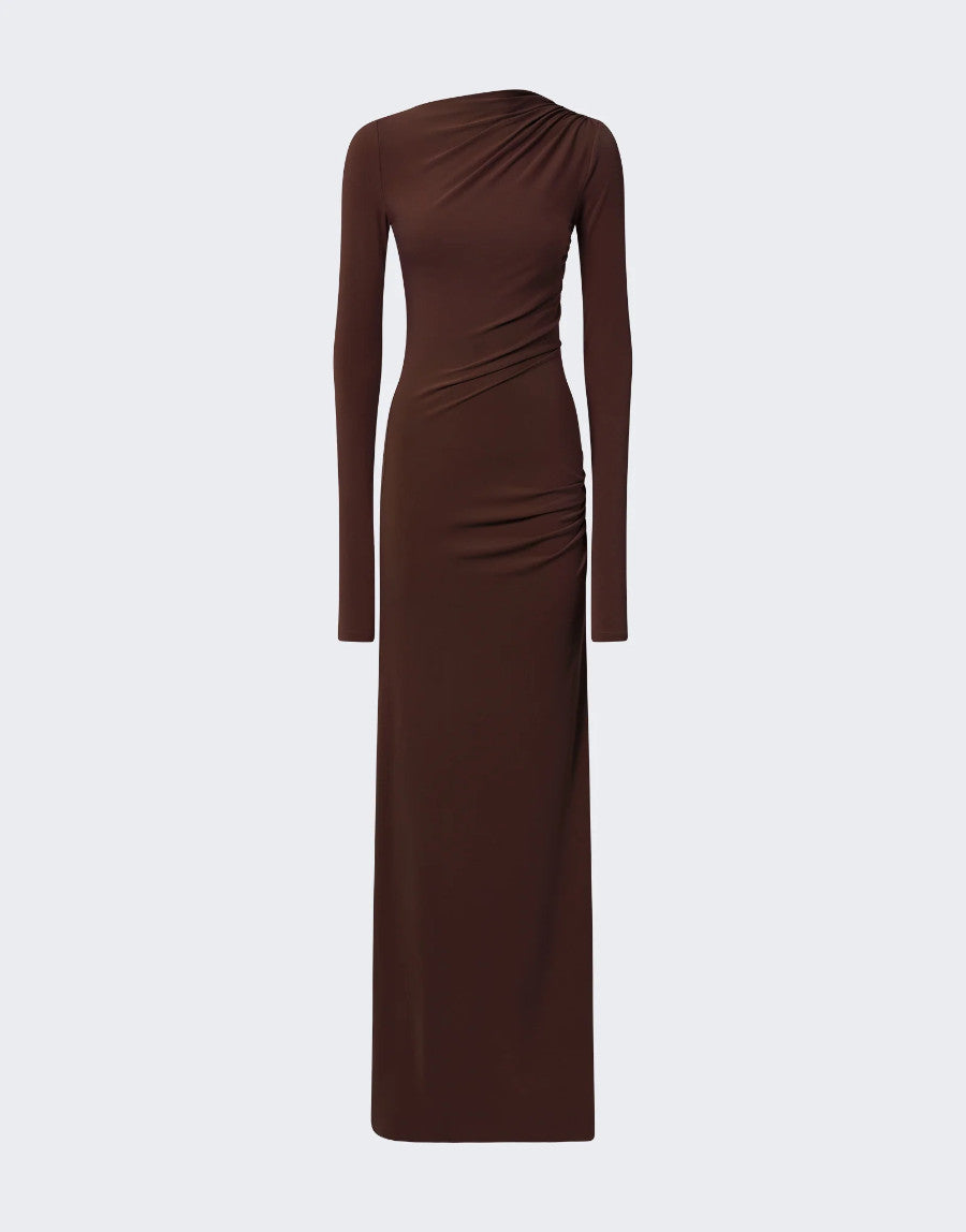 The Andamane - Sophie Open Back Dress PlEa