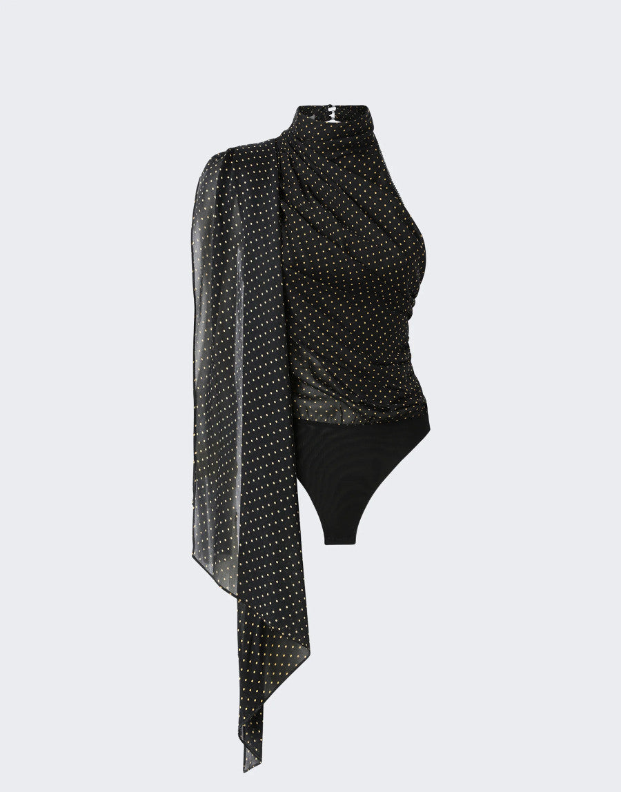 The Andamane - New Vanisha Draped Bodysuit