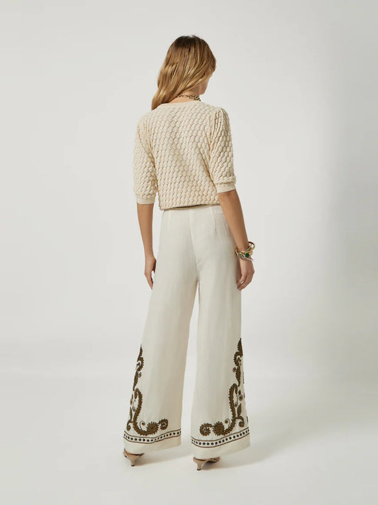 Scarlet Poppies Trouser - Taylen Trouser LiVi