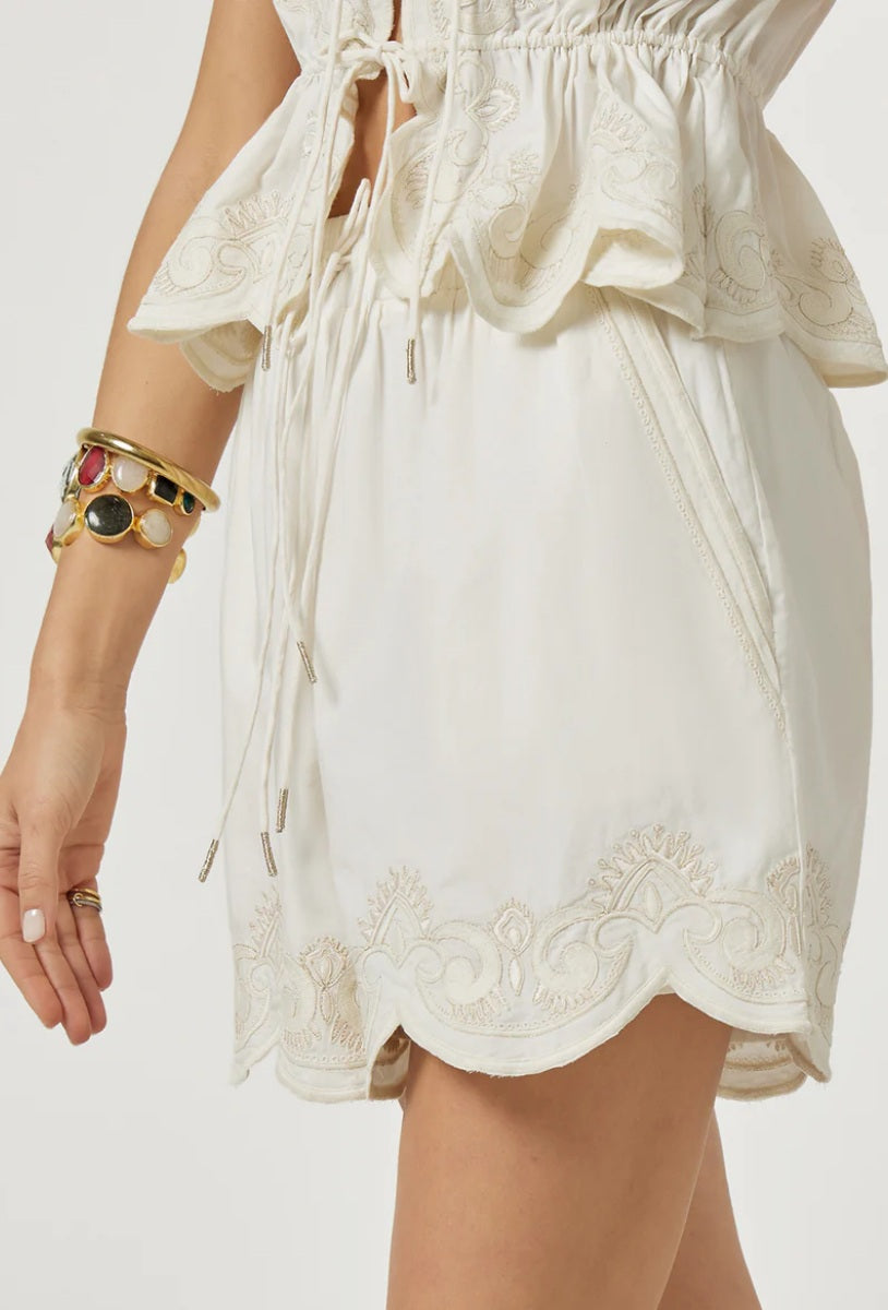 Scarlet Poppies Short - Terrel Shorts Co