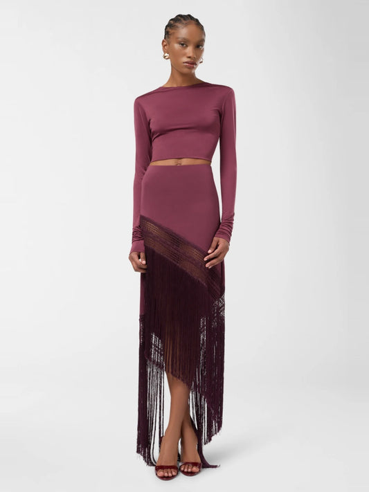 The Andamane - Lia LS Crop Top