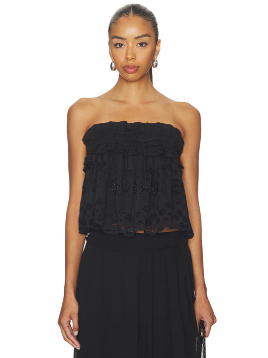 Scarlet Poppies Top - Toshiki Top ViCo