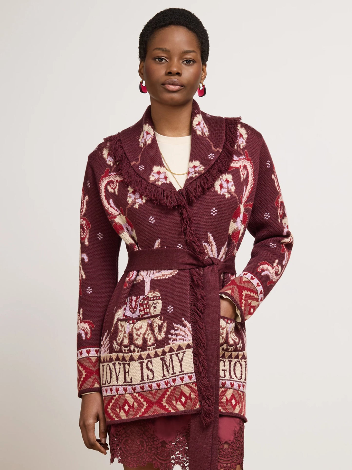 Hayley Menzies - Nandita Cardigan Wo
