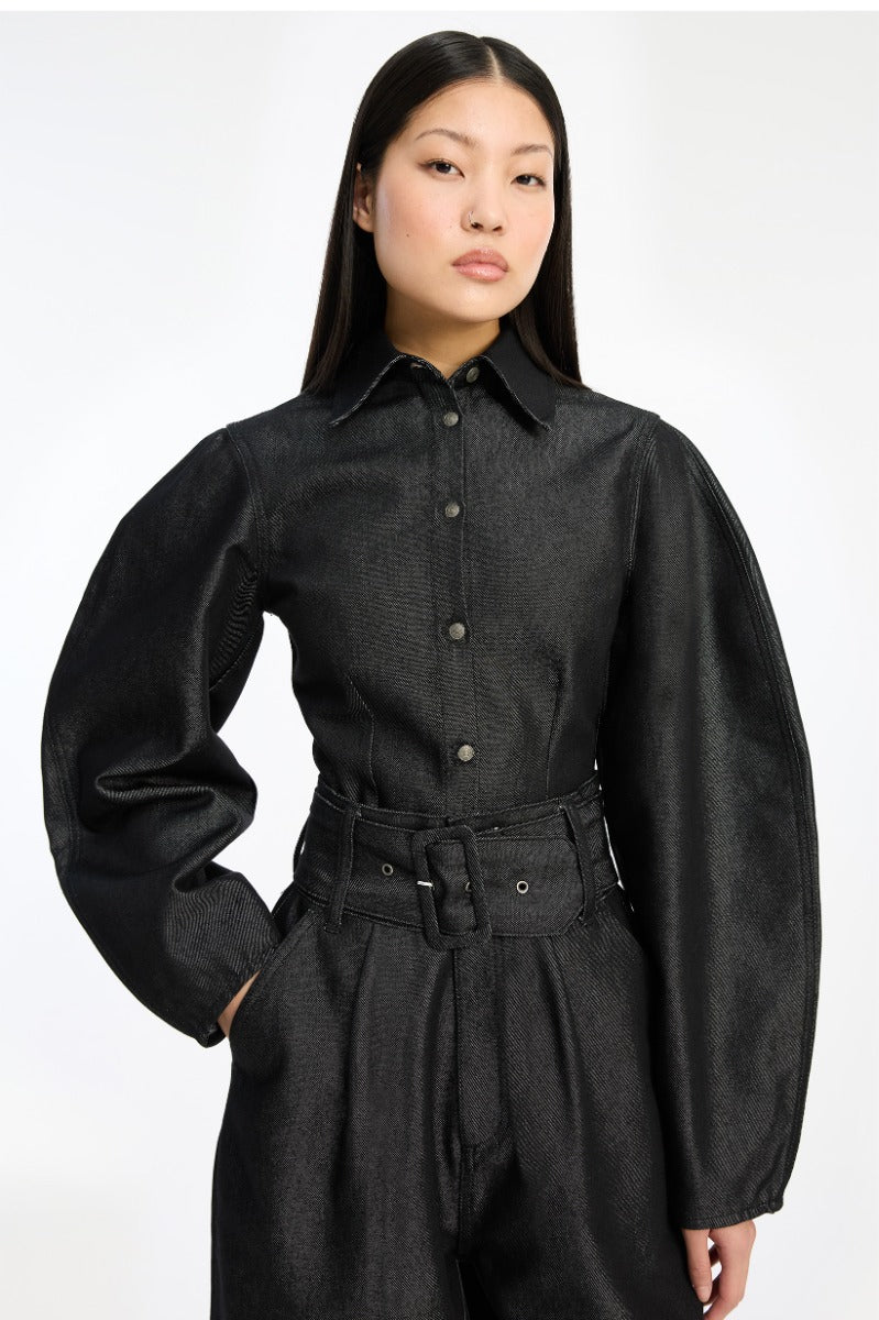 Rotate - Denim Shirt CoPo