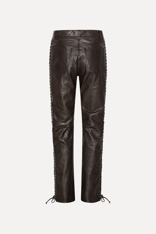 Rotate - Laced Leather Pants