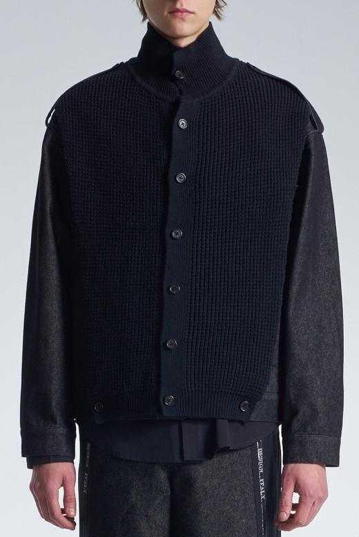 Harrison Wong - Denim Jacket Swtr