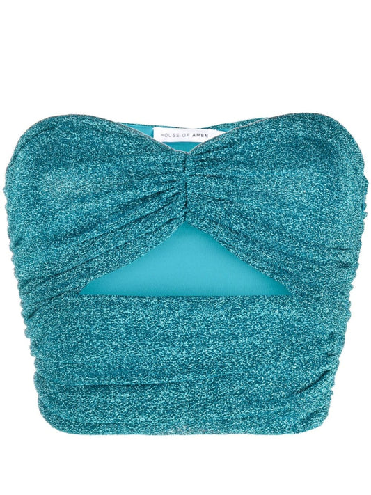 HOUSE OF AMEN - KNITTED NYL TOP VCE