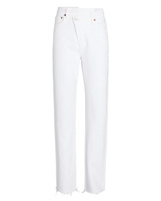AGOLDE - Crscrs Straight El Pants & Jeans AGOLDE White 24 