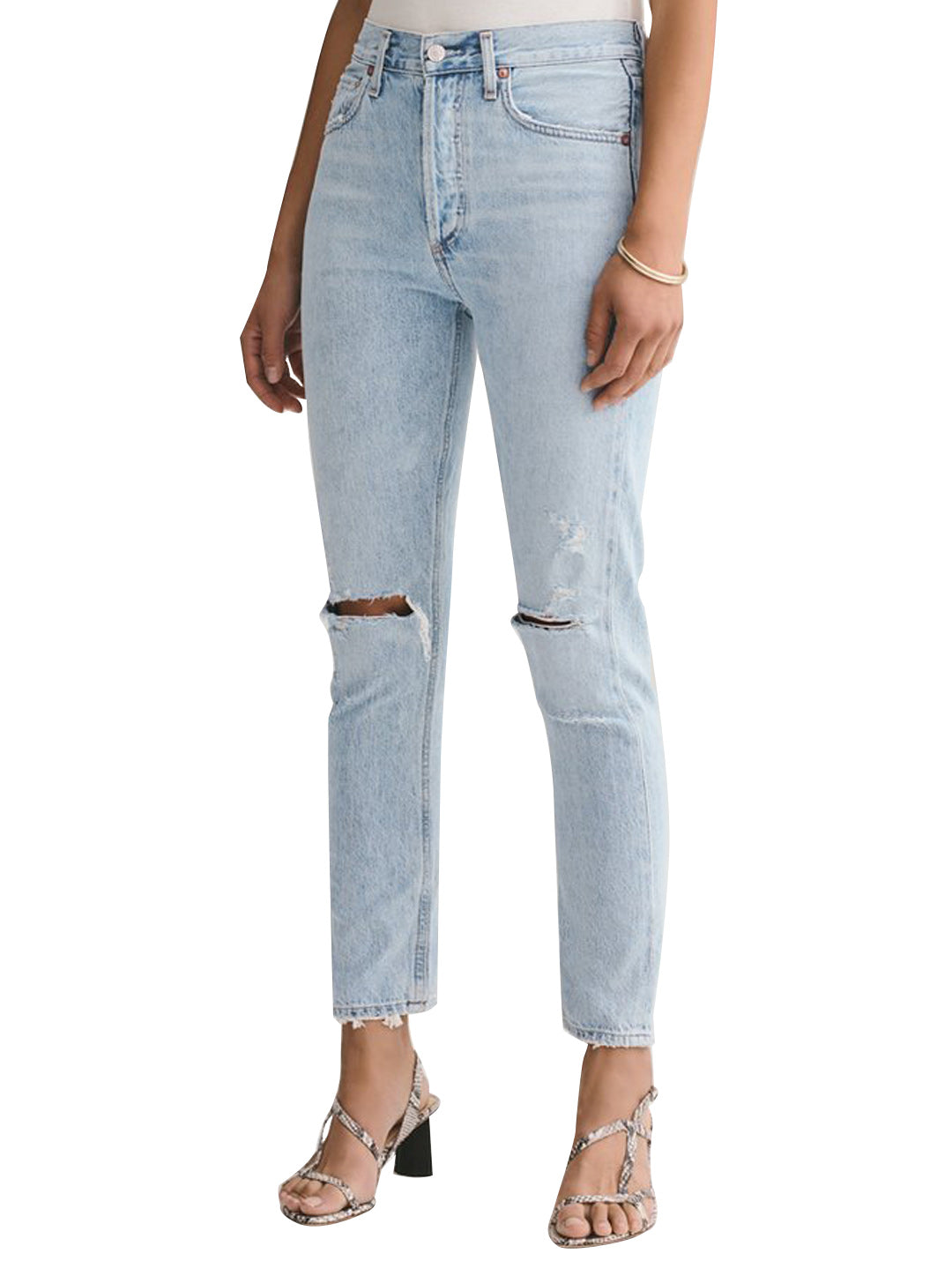 Agolde - Jamie High-Rise Classic Fit Jeans Agolde 