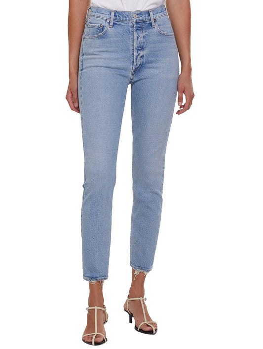 Agolde - Nico High-Rise Slim Fit in Cliffside Jeans Agolde