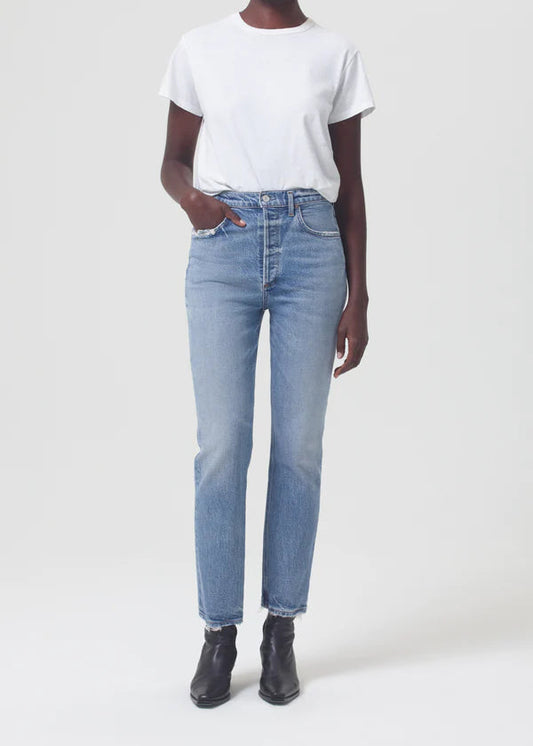 AGOLDE - Riley Crop Cve Pants & Jeans AGOLDE DENIM 24 