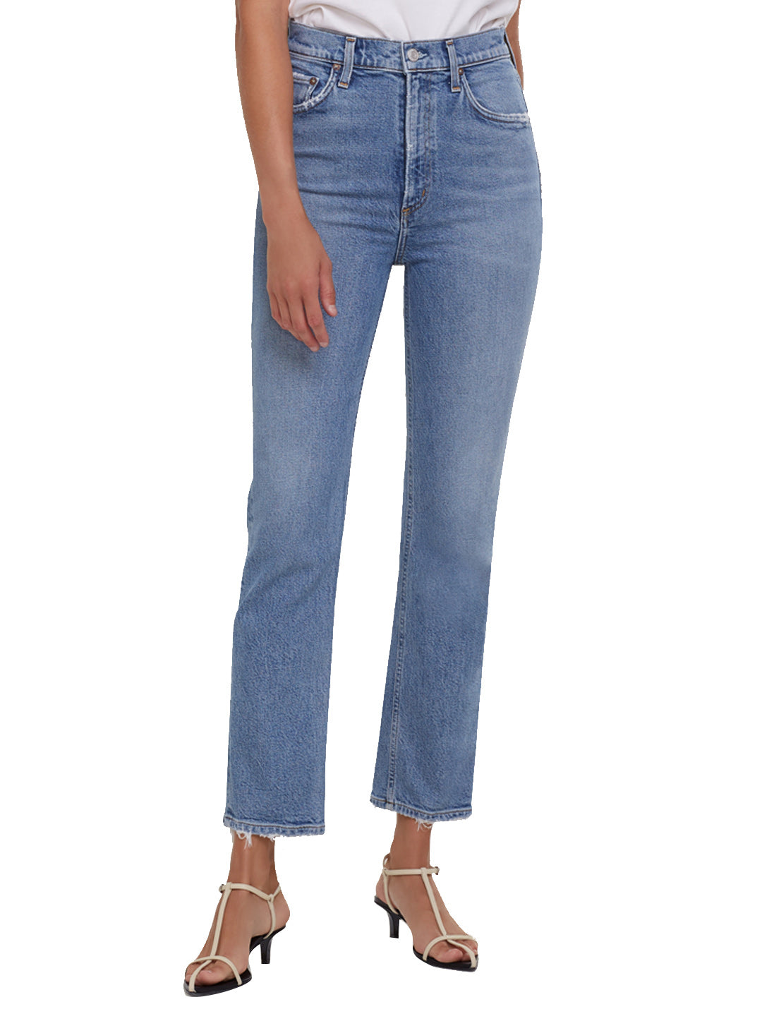 Agolde - Wilder Jean Mid-Rise Straight Jeans Agolde 