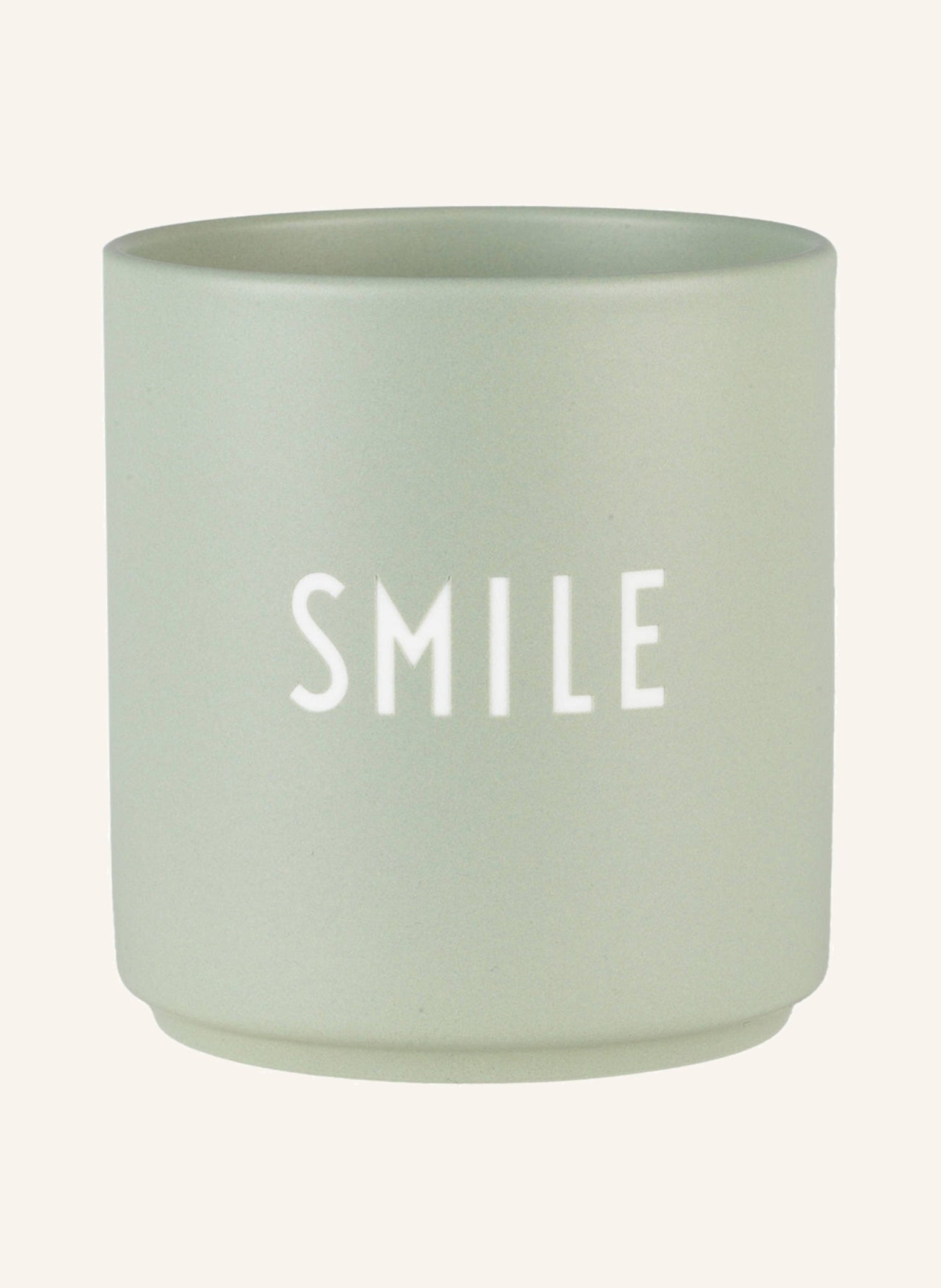 Design Letter - Cup Smile Cup Design Letter Green ONES 