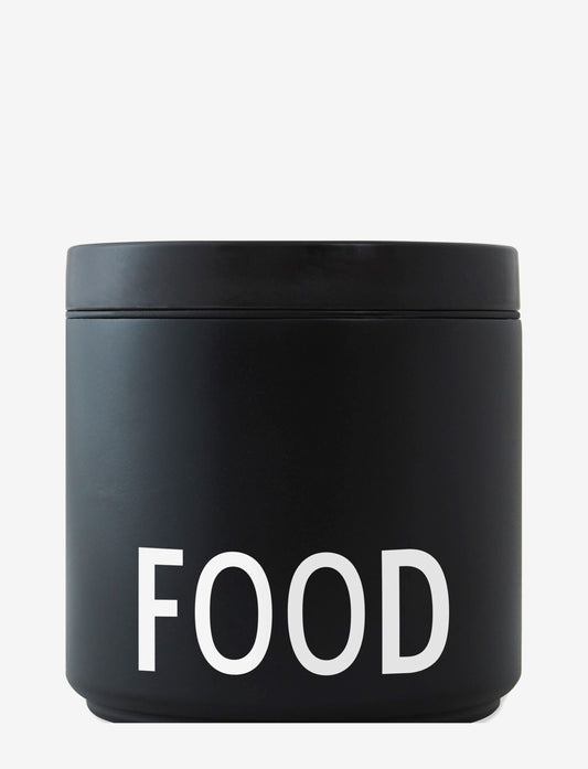 Design Letter - Thermo Lunch Box Accessories Design Letter Black ONES