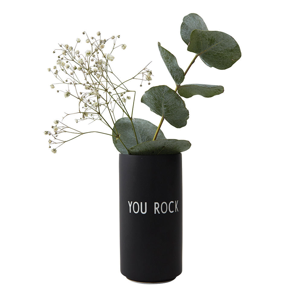 Design Letter - Vase You Rock Accessories Design Letter Black ONES 