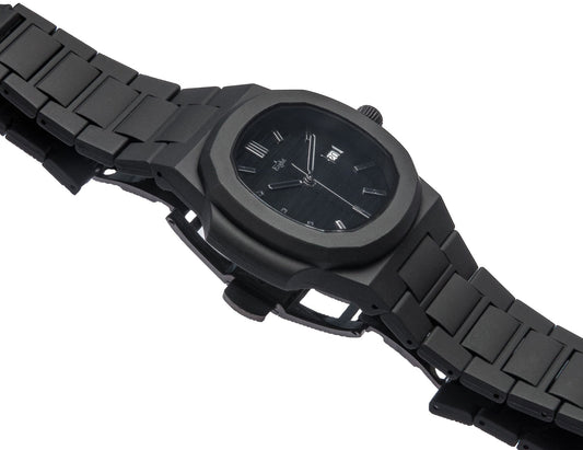 Eight Watch - Jet Black Aruna Watches Eight Watch 