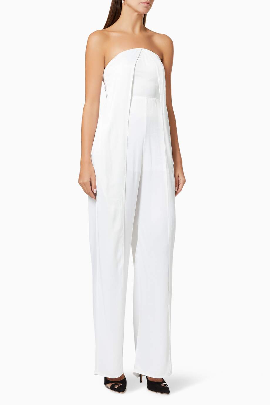 Rotate - Natasha Front Slit Jumpsuit Jumpsuit Rotate 